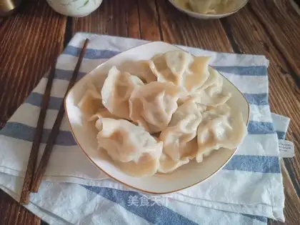 Pork celery dumplings