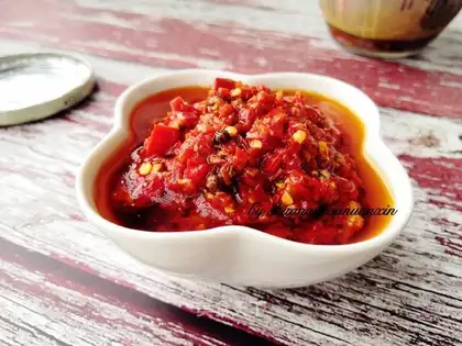 Homemade bean peppers