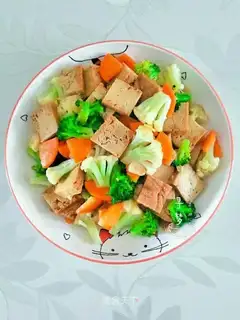 Double-flower chicken tofu