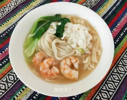 Shrimp noodles