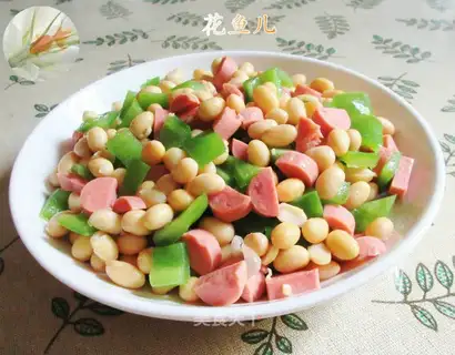 Ham, pepper, soybeans