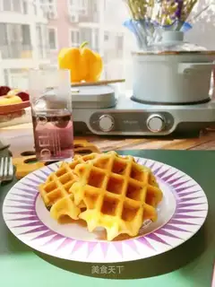 Seaweed with waffles