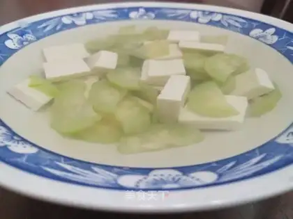 Tofu soup