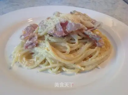 Bacon pasta