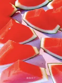 Watermelon jelly