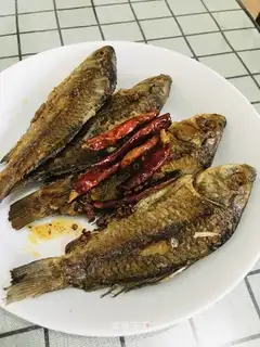 Salt fried fish