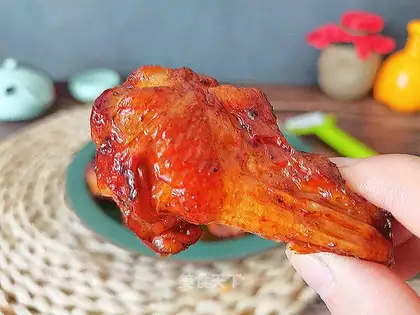 Air fried chicken wings
