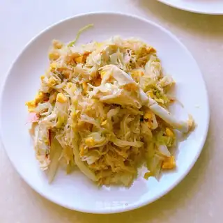 Crab rice powder