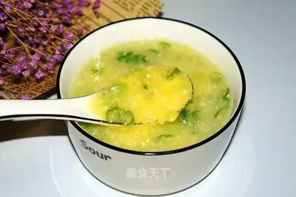 Fresh corn porridge