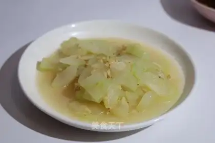 Shrimp and melon