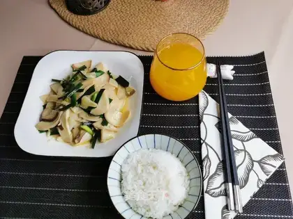Garlic abalone