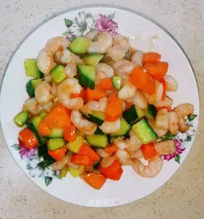Three-colour shrimp