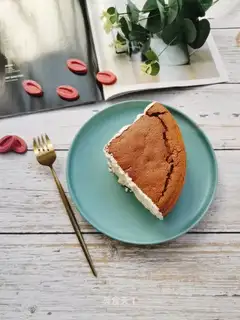 Tea strawberry twirl sandwich