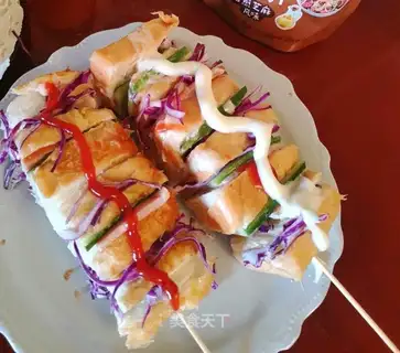 Burn sandwiches