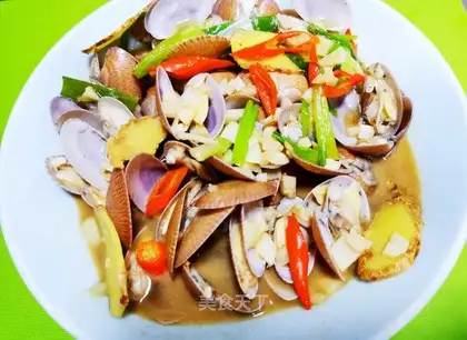 Onions of ginger sauce