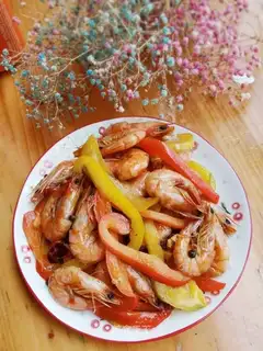 Beer spicy shrimp