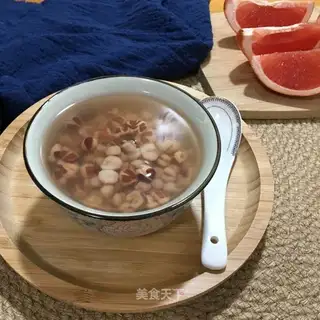The rice soup