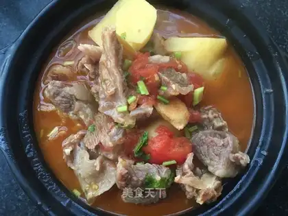 Tomato potato stew