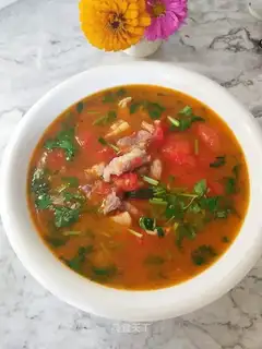 Cowfish tomato soup