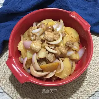 Five flowers for onion chips