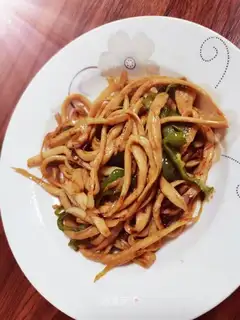 Paprika fried abalone mushrooms