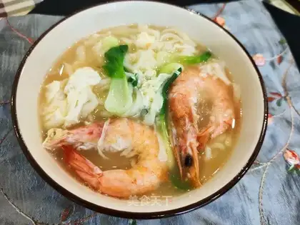 Shrimp noodles