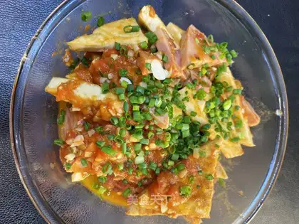 Lunch gravy tofu
