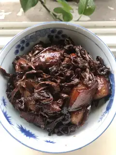 Rhodish dry meat