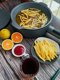 Fancy cheese fries