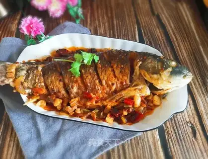 Dry-burned carp