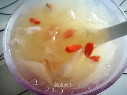 It's a small pear soup
