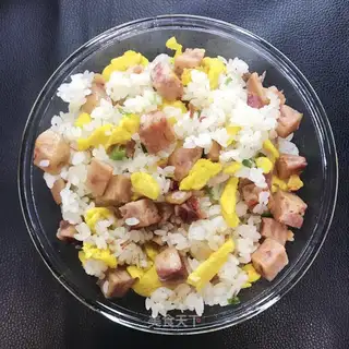 Ham and egg fried rice