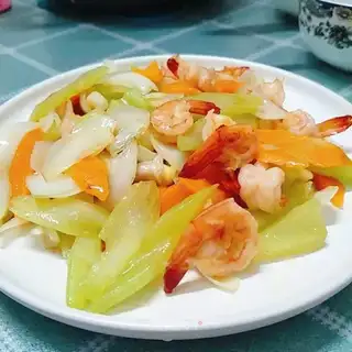Shrimp fried lily