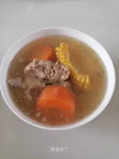 Corn bone soup