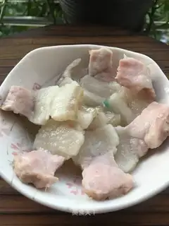 Fresh salted meat