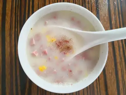 Corn cream soup