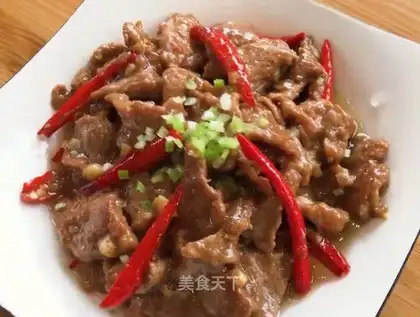 Fried beef