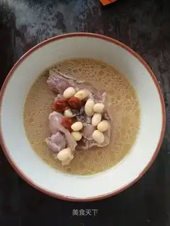 Soybeans hoove soup