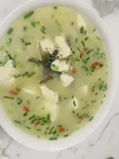 Tofu soup