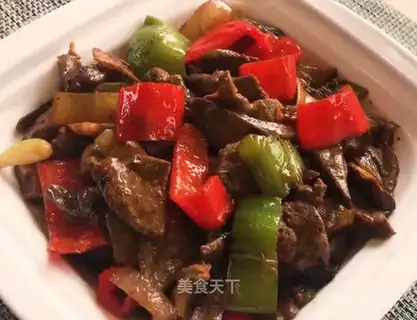 Fried liver