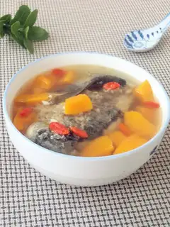 Pumpkin gill soup