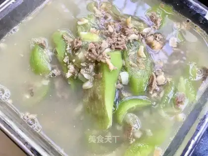 Abalone dove smelt soup