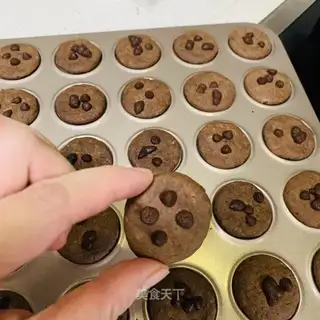 Boy chocolate beans
