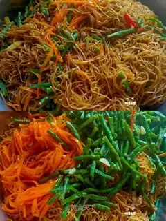Steamed halogen noodles