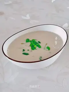 Tofu full fish soup