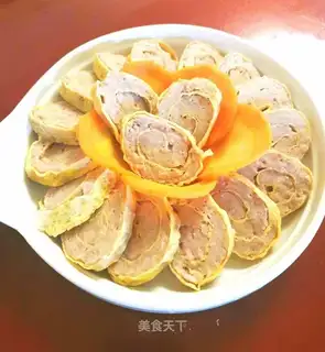 Pork omelet