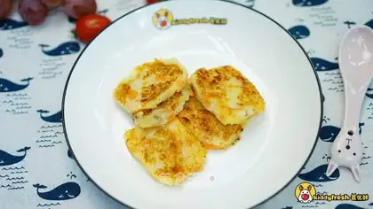Potato cod cake
