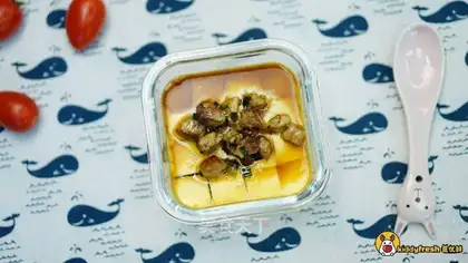 foie gras steamed eggs
