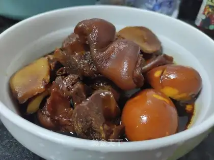 Egg pig-foot ginger