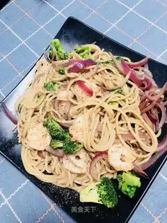 Shrimp pasta
